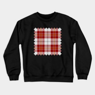 Clan MacPherson Red Dress Tartan Crewneck Sweatshirt